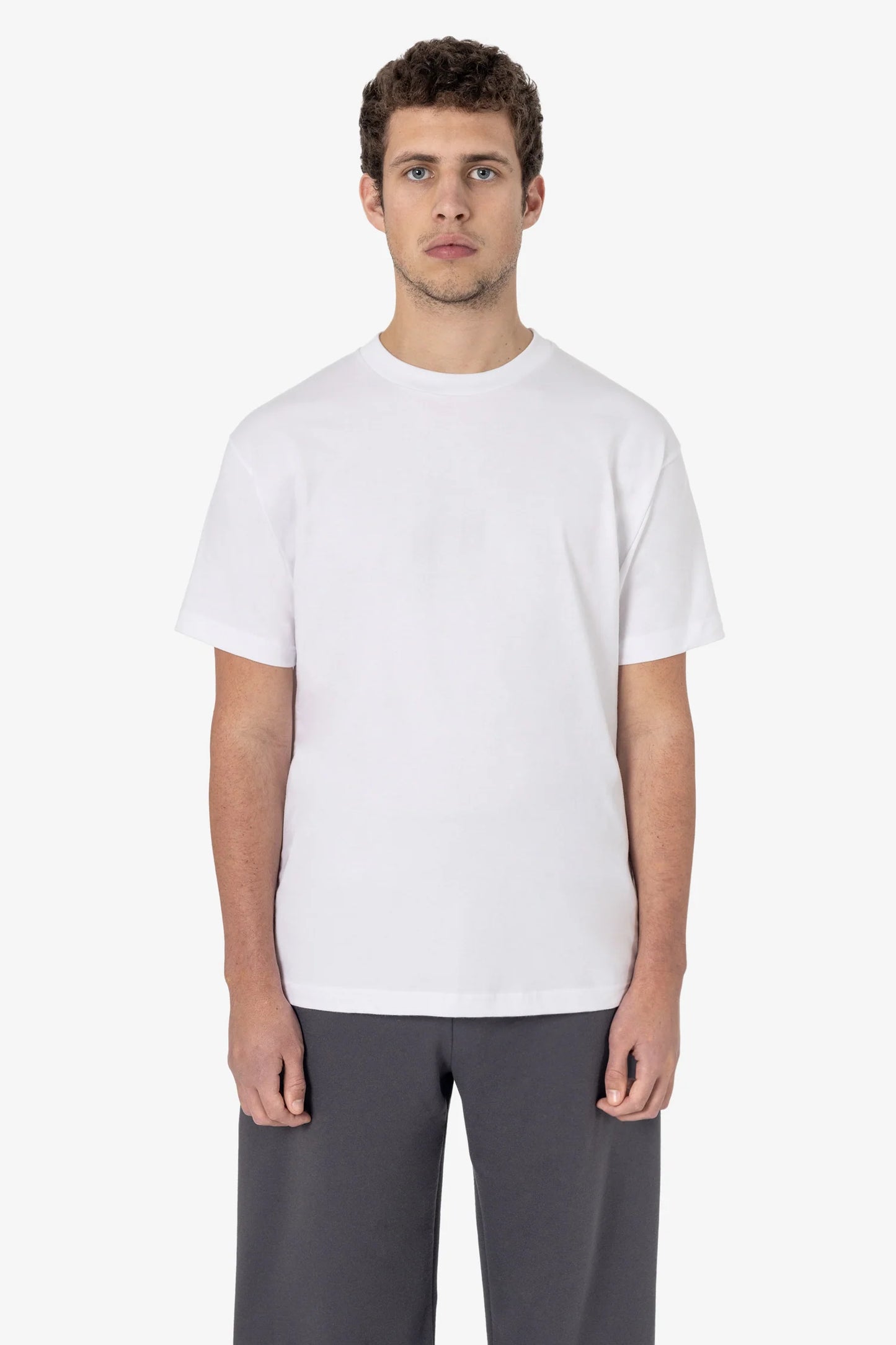 2017 - 6.0oz Crew Neck Heavy Combed Cotton T-Shirt