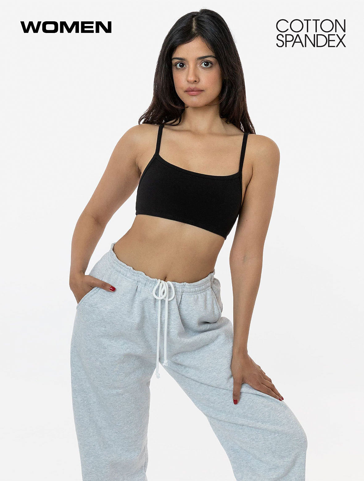 83016GD Garment Dye Basic Bralette