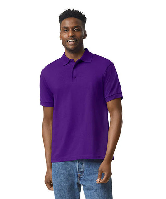 Gildan Unisex 50/50 Jersey Polo - Black