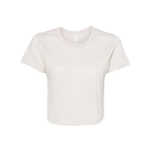 Bella + Canvas B8882 Ladies Flowy Cropped T-Shir