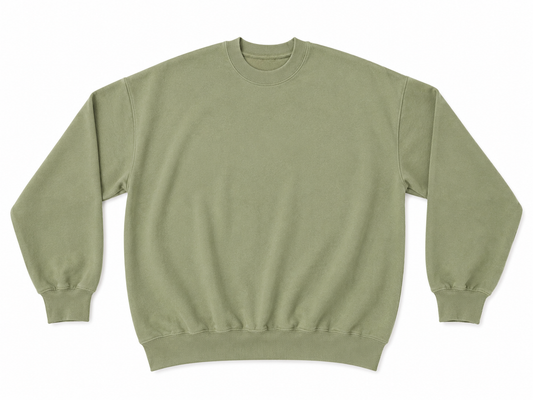 Olive Crewneck Blanks