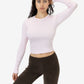 43007 Baby Rib Long Sleeve Crewneck