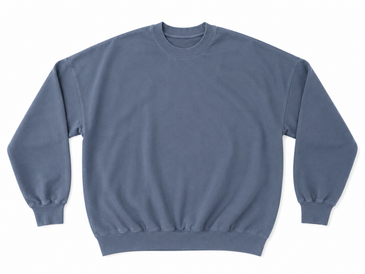 Blue Crewneck Blanks