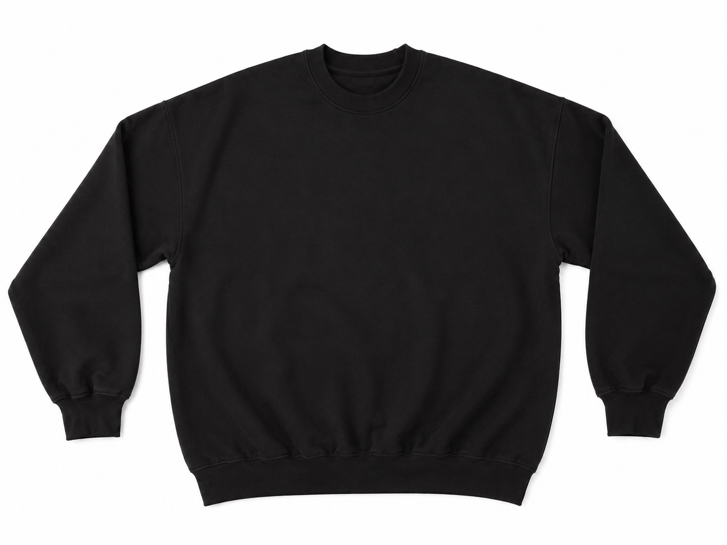Black Crewneck Blank