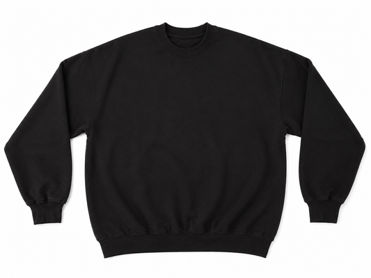 Black Crewneck Blank