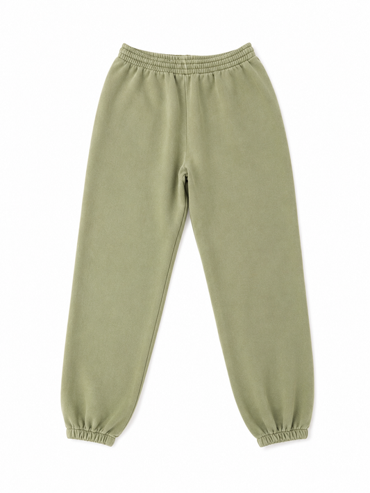 Olive Blank Sweatpants