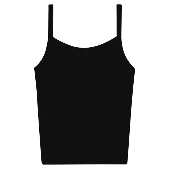 Los Angeles Apparel Baby Rib Spaghetti Tank
