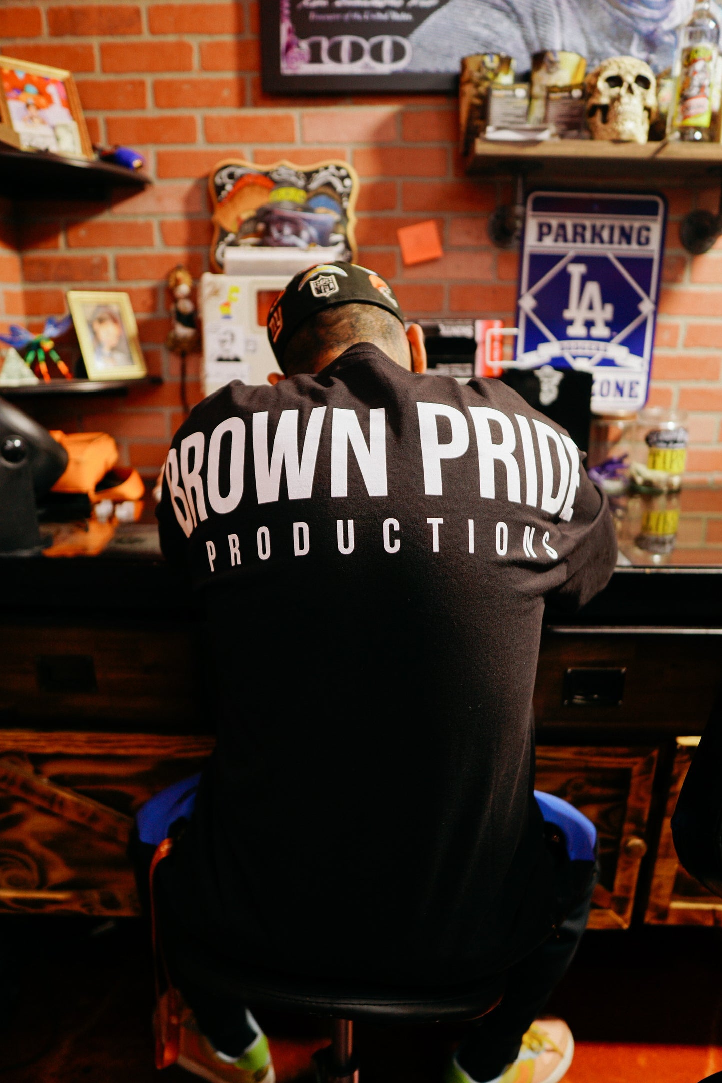 Brown Pride Productions Crew Long Sleeve